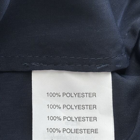 J Crew‎ Womens Jacket XS Blue Bomber Full Zip Quick Dry Business Preppy Gorpcore - Picture 8 of 8